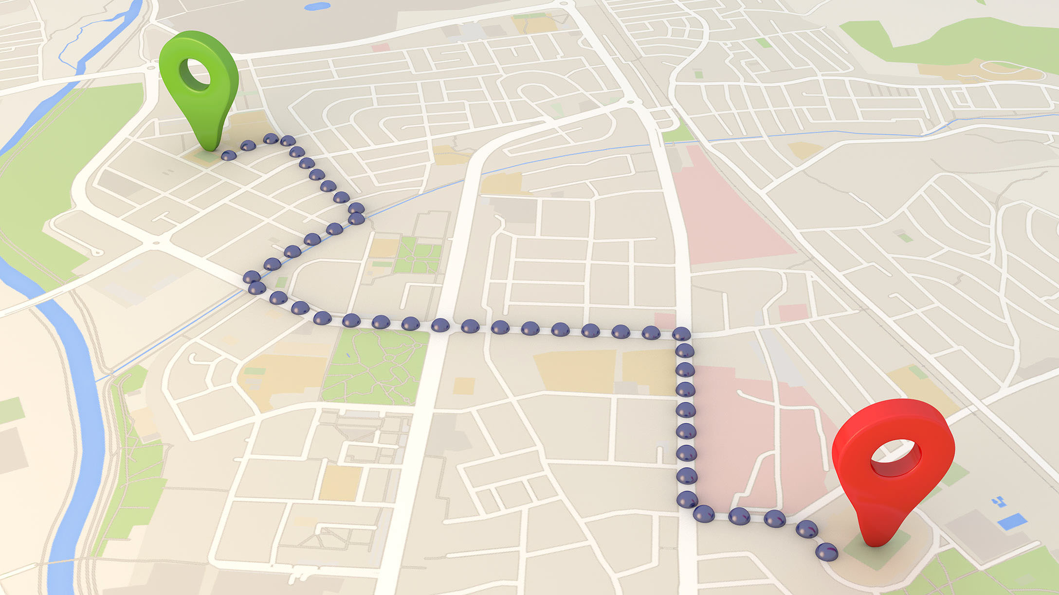 Visualisation d'interférences sur système de navigation